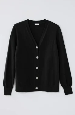 J.Jill Bejeweled-Buttons Cardi | Jjill-Women Sweaters
