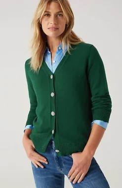 J.Jill Bejeweled-Buttons Cardi | Jjill-Women Sweaters