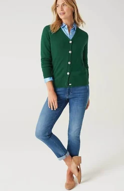 J.Jill Bejeweled-Buttons Cardi | Jjill-Women Sweaters