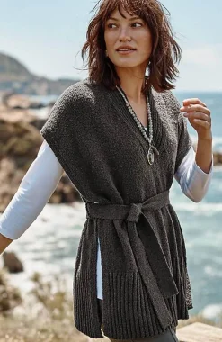 J.Jill Belted Knit Poncho | Jjill-Women Ponchos, Ruanas & Scarves