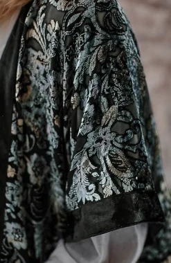 J.Jill Burnout Velvet Ruana | Jjill-Women Ponchos, Ruanas & Scarves