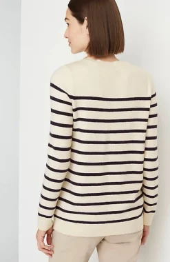 J.Jill Buttoned-Shoulder Pullover Sweater | Jjill-Women Sweaters