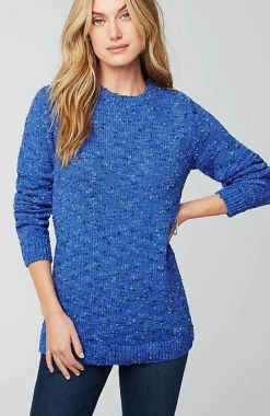J.Jill Buttoned-Shoulder Pullover Sweater | Jjill-Women Sweaters