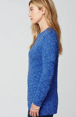 J.Jill Buttoned-Shoulder Pullover Sweater | Jjill-Women Sweaters