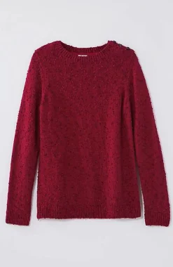 J.Jill Buttoned-Shoulder Pullover Sweater | Jjill-Women Sweaters
