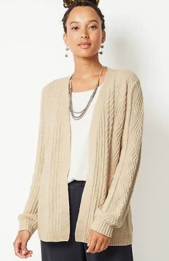 J.Jill Cabled Wrap Cardi | Jjill-Women Sweaters