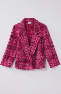 J.Jill Chenille Plaid Swing Jacket | Jjill-Women Jackets & Coats