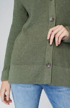 J.Jill Collared Button-Front Textured Cardi | Jjill-Women Sweaters