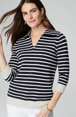 J.Jill Collared Pullover Sweater | Jjill-Women Sweaters