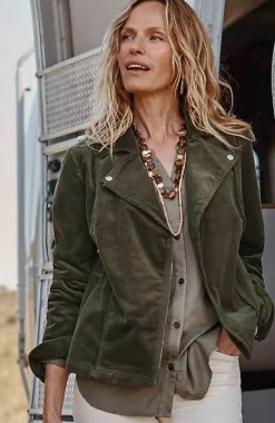 J.Jill Cord Moto Jacket | Jjill-Women Jackets & Coats