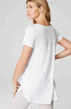J.Jill Cotton And Tencel Modal Shirttail Tunic | Jjill-Women Tops & Tees