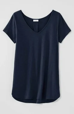 J.Jill Cotton And Tencel Modal Shirttail Tunic | Jjill-Women Tops & Tees