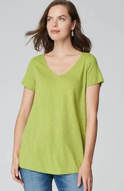 J.Jill Cotton And Tencel Modal Shirttail Tunic | Jjill-Women Tops & Tees