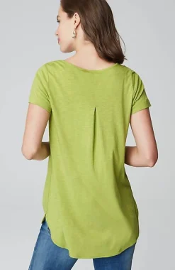 J.Jill Cotton And Tencel Modal Shirttail Tunic | Jjill-Women Tops & Tees