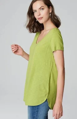 J.Jill Cotton And Tencel Modal Shirttail Tunic | Jjill-Women Tops & Tees