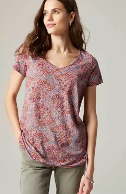 J.Jill Cotton And Tencel Modal Shirttail Tunic | Jjill-Women Tops & Tees