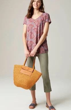 J.Jill Cotton And Tencel Modal Shirttail Tunic | Jjill-Women Tops & Tees