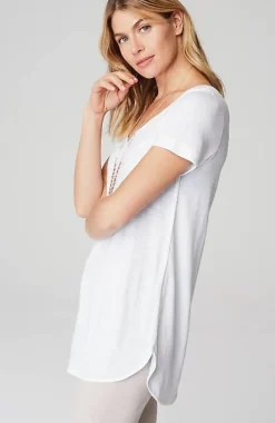 J.Jill Cotton And Tencel Modal Shirttail Tunic | Jjill-Women Tops & Tees