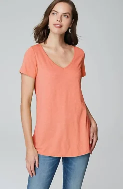 J.Jill Cotton And Tencel Modal Shirttail Tunic | Jjill-Women Tops & Tees