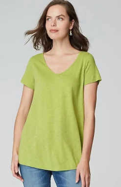 J.Jill Cotton And Tencel Modal Shirttail Tunic | Jjill-Women Tops & Tees