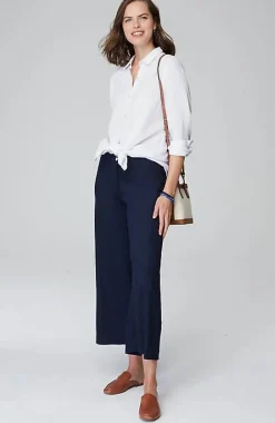 J.Jill Cotton-Gauze Split-Hem Tunic | Jjill-Women Tunics