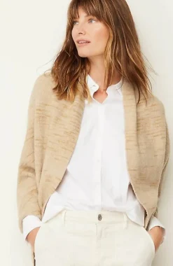 J.Jill Cozy Rib-Knit Shrug | Jjill-Women Ponchos, Ruanas & Scarves