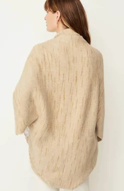 J.Jill Cozy Rib-Knit Shrug | Jjill-Women Ponchos, Ruanas & Scarves