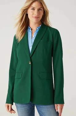 J.Jill Crepe Blazer | Jjill-Women Jackets & Coats