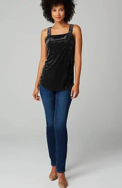 J.Jill Crushed-Velvet Tank | Jjill-Women Tops & Tees