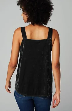 J.Jill Crushed-Velvet Tank | Jjill-Women Tops & Tees
