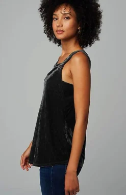 J.Jill Crushed-Velvet Tank | Jjill-Women Tops & Tees