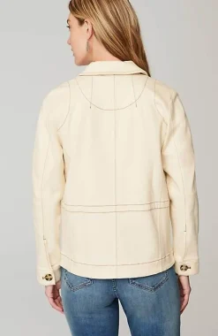 J.Jill Curved-Hem Denim Jacket | Jjill-Women Jackets & Coats