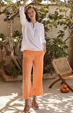 J.Jill Easy Linen Wide-Leg Crops | Jjill-Women Pants & Jeans
