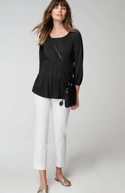 J.Jill Elastic-Waist Top | Jjill-Women Tops & Tees
