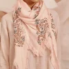 J.Jill Embroidered Triangle Scarf | Jjill-Women Ponchos, Ruanas & Scarves
