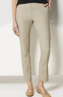J.Jill Essential Cotton-Stretch Pants | Jjill-Women Pants & Jeans