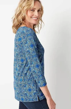 J.Jill Essential Forward-Seam Tee | Jjill-Women Tops & Tees