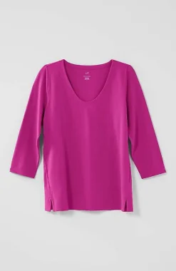J.Jill Essential Forward-Seam Tee | Jjill-Women Tops & Tees