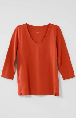 J.Jill Essential Forward-Seam Tee | Jjill-Women Tops & Tees
