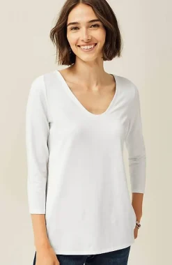 J.Jill Essential Forward-Seam Tee | Jjill-Women Tops & Tees