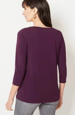 J.Jill Essential Forward-Seam Tee | Jjill-Women Tops & Tees