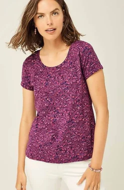 J.Jill Everyday Cotton Tee | Jjill-Women Tops & Tees