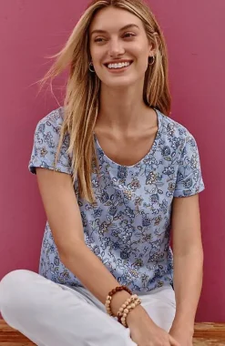 J.Jill Everyday Cotton Tee | Jjill-Women Tops & Tees