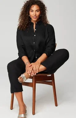 J.Jill Everyday Linen Button-Front Shirt | Jjill-Women Shirts & Blouses