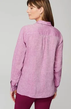 J.Jill Everyday Linen Button-Front Shirt | Jjill-Women Shirts & Blouses