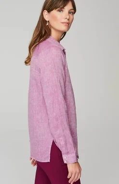 J.Jill Everyday Linen Button-Front Shirt | Jjill-Women Shirts & Blouses