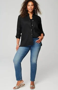 J.Jill Everyday Linen Button-Front Shirt | Jjill-Women Shirts & Blouses