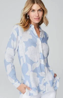 J.Jill Everyday Linen Button-Front Shirt | Jjill-Women Shirts & Blouses