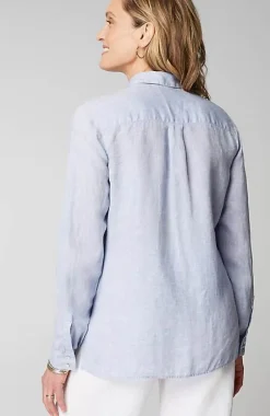J.Jill Everyday Linen Button-Front Shirt | Jjill-Women Shirts & Blouses