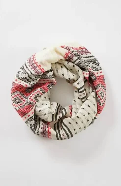 J.Jill Fair Isle Jacquard Infinity Scarf | Jjill-Women Ponchos, Ruanas & Scarves